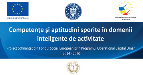 Competențe și aptitudini sporite în domenii inteligente de activitate