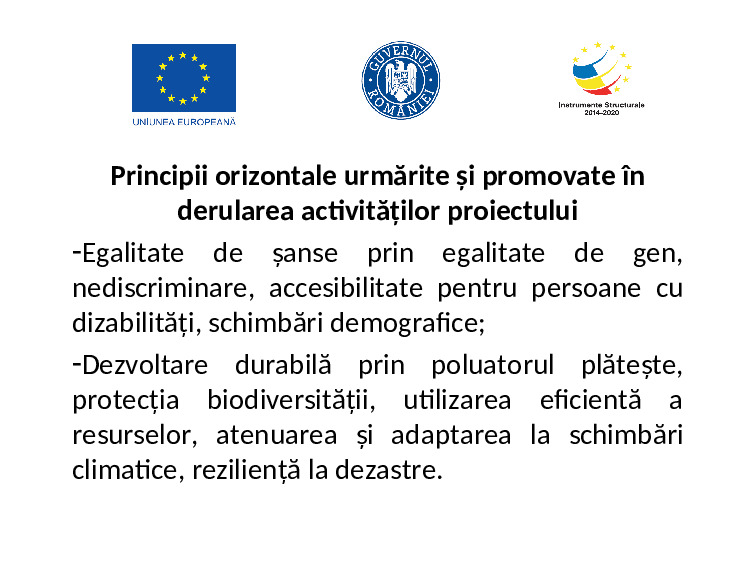 Prezentare conferinta lansare proiect