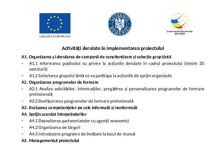 Prezentare conferinta lansare proiect