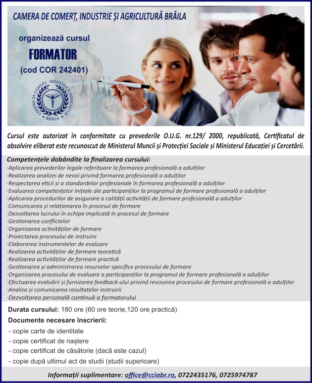 Curs Formator